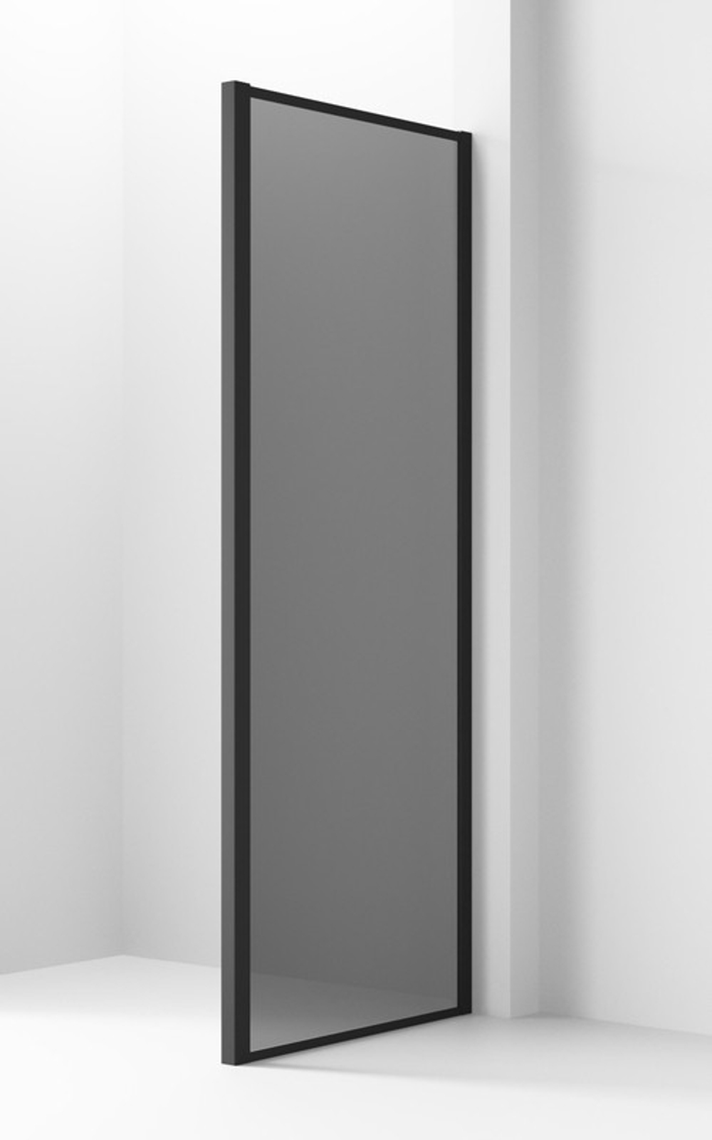 Боковая стенка Ambassador Forsa 110ABB (110х200) черный,стекло тонированное,1 место
