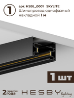 Комплект трековый Hesby Lighting Skylite No14 HSBL_kompl_S014_NI3B3K