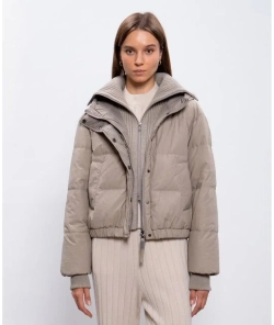 Стеганный пуховик BRUNELLO CUCINELLI