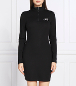 платье signature бодиcon Tommy Jeans - черный(DW0DW14386)