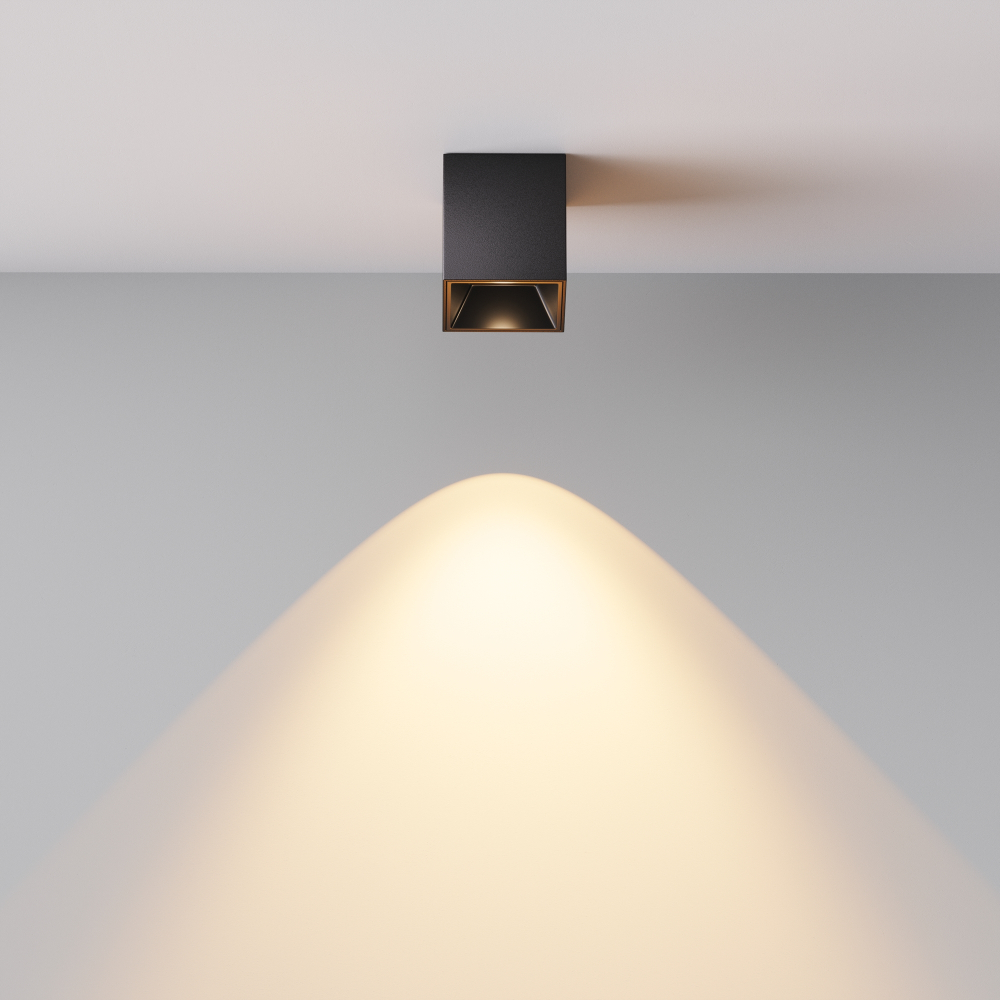 Накладной светодиодный светильник Maytoni Alfa LED C064CL-5W2.7K-SQ-B