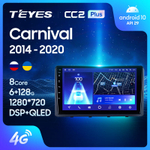 Teyes CC2 Plus 9"для KIA Carnival YP 2014-2020
