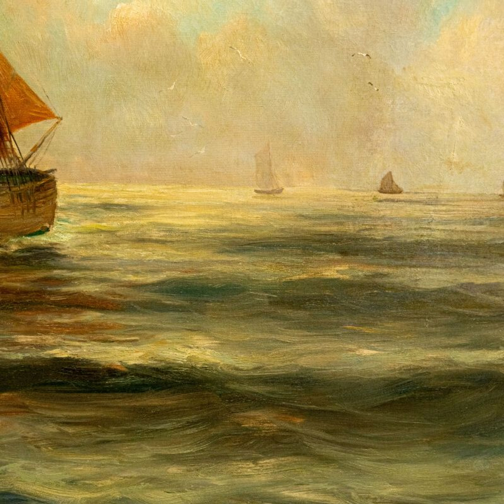 «Парусники в море»