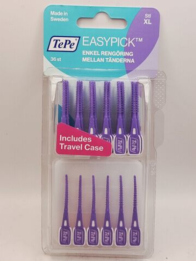 Межзубные зубочистки TePe EasyPick XL 36 шт. фиолетовые