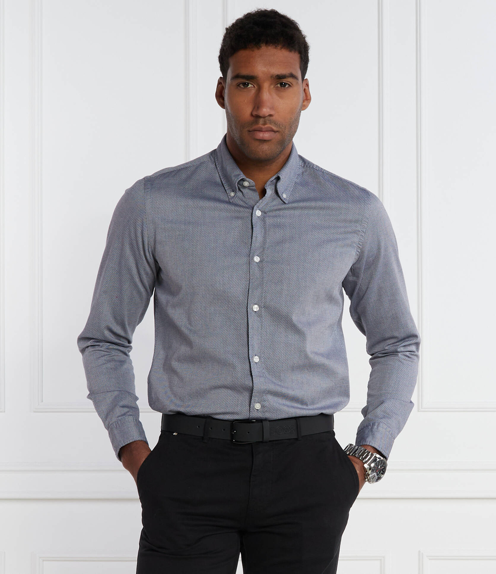 Рубашка Rickert BOSS ORANGE - серый(50505389)