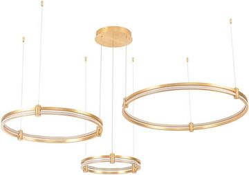 Люстра подвесная LED 110W 2800К-6500К 4006/05/03PL латунь Tooring Stilfort