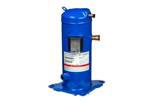 Ридан 141R8611 — Компрессор спиральный RCM21E4LB7CA, индивидуальная упаковка, хладагент R404A, номинальное напряжение 380-420 В / 3 фазы / 50 Гц & 460 В /3 фазы / 60 Гц