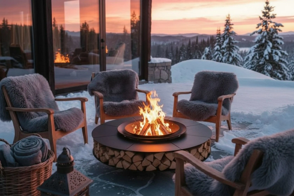 Очаг для костра Up!Flame 1400 Patio Double