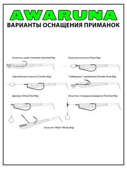 Виброхвост Pontoon 21 Homunculures Awaruna Dun, 4.5'', длина 114 мм, вес 8 г, 4 шт в упаковке, цвет #3313