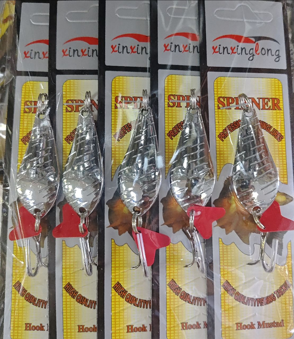 Блесно xingxing 10г  ( 689) 5 штук
