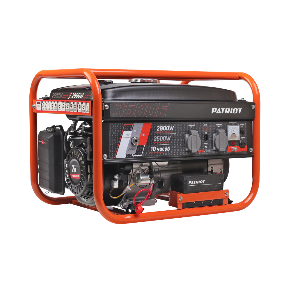 Бензиновый генератор (2.8 кВт) PATRIOT Max Power SRGE 3500 E