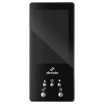 Арт. 65х30 Glass Premium Dircode DM-7 Биометрический замок с Face ID и видеозвонком, RAL 9005, 65x30 мм, L-1980 мм, 12В 5А 1шт
