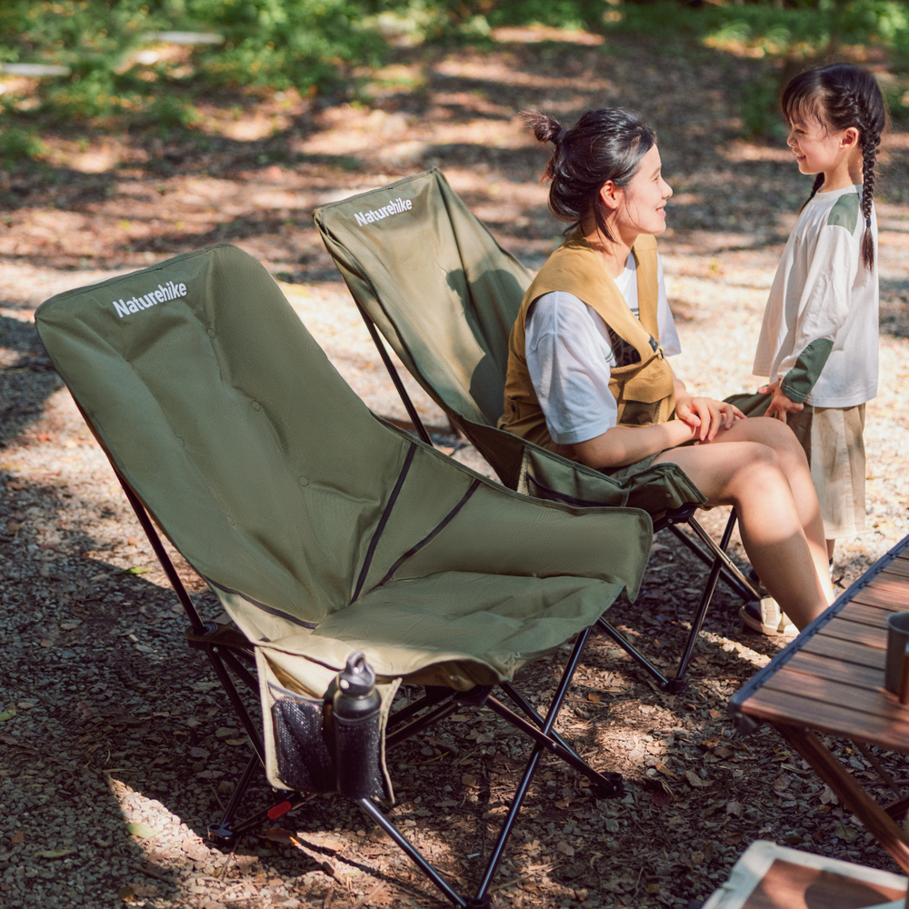 Кресло туристическое Naturehike Sea star 001, 73х74х91 см, складное, до 120 кг, черное, cotton , артикул CNK2450JJ020-B Под заказ