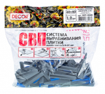 ЗАЖИМ ВОРОТА СВП 40ШТ+КЛИН 40ШТ 1ММ 669-4040