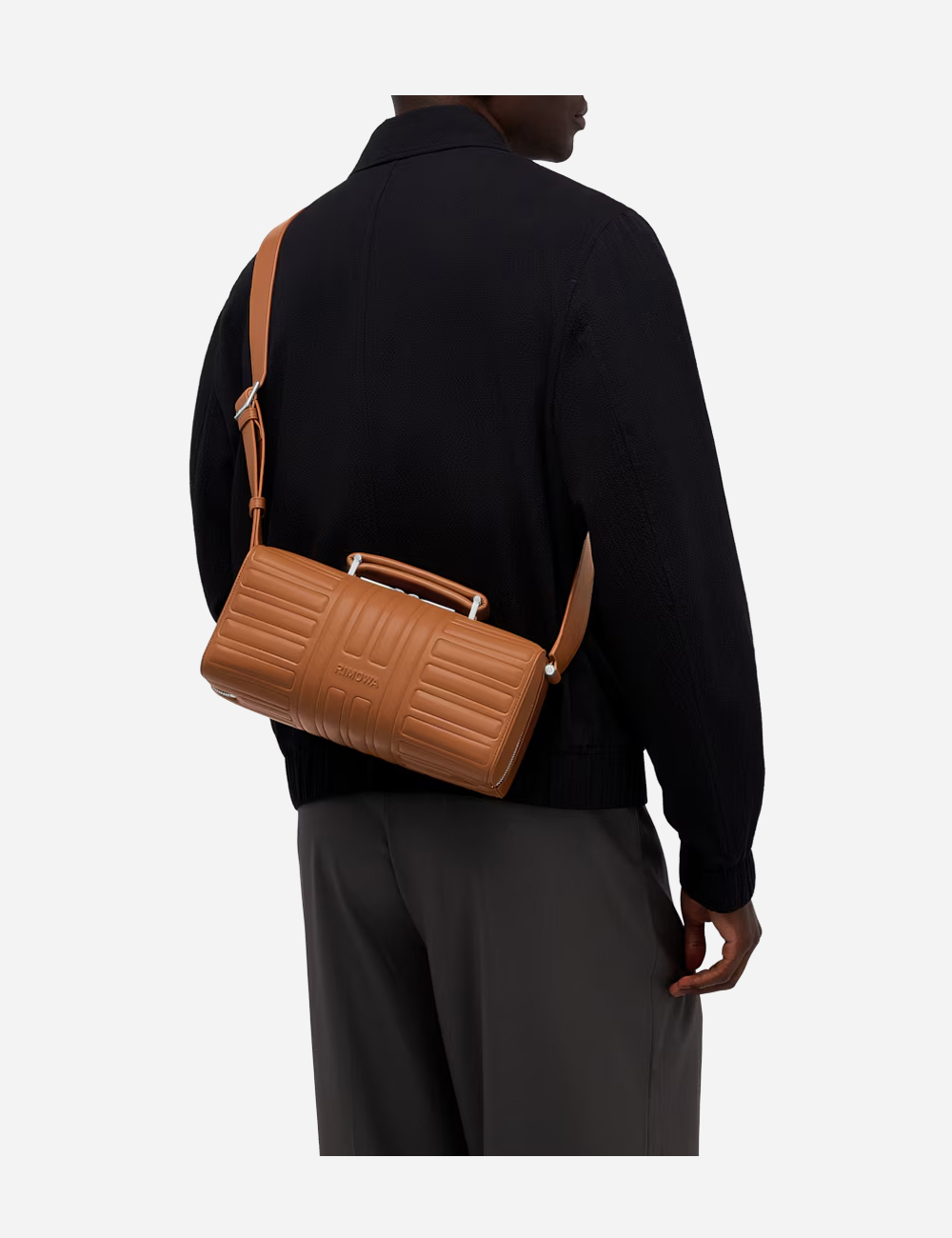 Сумка Rimowa Groove Cross-Body Leather Bag Large "Cognac brown"