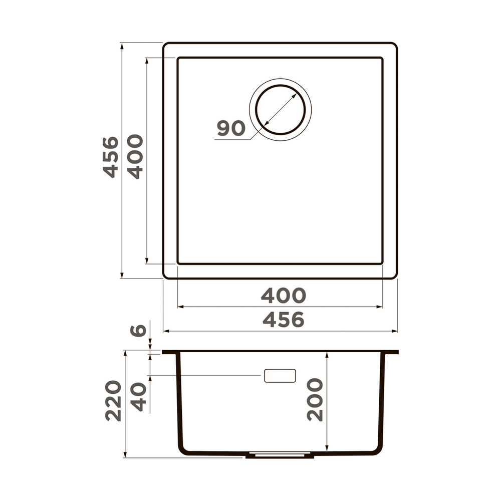 Кухонная мойка Omoikiri Yamakawa 45T-U/I-WH белый 4993310
