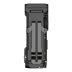 Фонарь Wuben X4, чёрный - задняя сторона с металлической клипсой для крепления