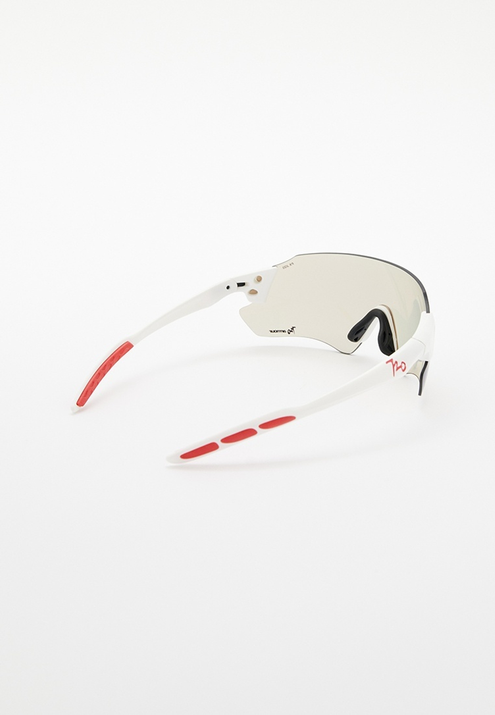Спортивные очки с диоптриями 720armour Kamikaze + / Matte White Red Rubber / Photochromic Smoke Light Blue Lens