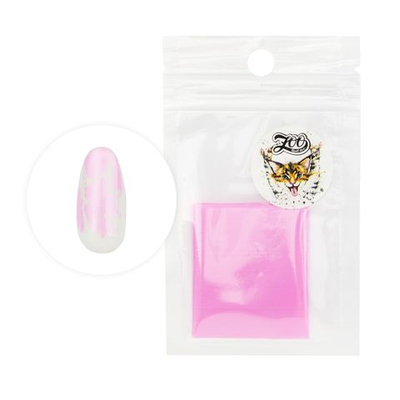 Zoo nail Фольга переводная Матовая 1440 нежно-розовая, 4х50см