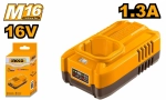 Быстрое интеллектуальное зарядное устройство SUPER INGCO FCLI1613 INDUSTRIAL 16 В 1,3 Ач