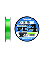 Шнур плетеный SIGLON PE 4 100M CONNECTED(5C) #4/60LB