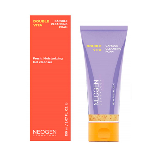 Neogen Dermalogy Double Vita Capsule Cleansing Foam гель-пенка для умывания с витаминами