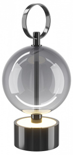Настольная лампа декоративная Maytoni Double Moon MOD478RL-L3B3K