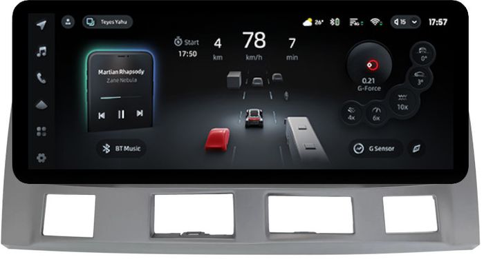 Магнитола для Toyota Estima 3 2006-2019 (JBL более 10 динамиков) - Teyes CC4PRO монитор 12.3" 2K QLED + рамка LUX, Android 13, Быстрейшая, Snapdragon 778G, ИИ, CarPlay, DSP, 4G SIM-слот