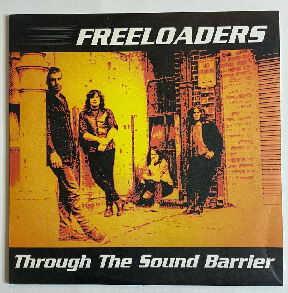 Винтажная виниловая пластинка LP Freeloaders Through The Sound Barrier ( Australia 2000)