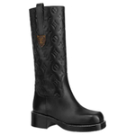 LOUIS VUITTON Downtown Boots "Black Monogram" Women"s