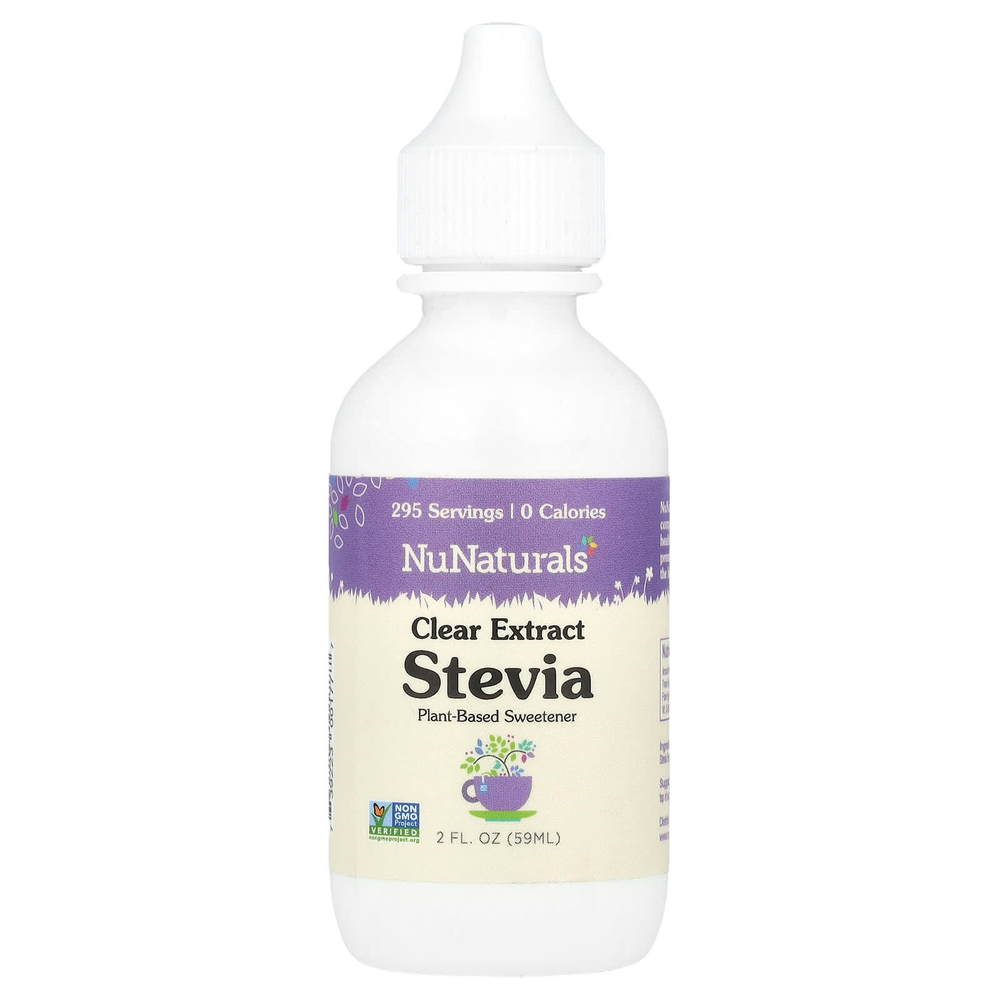 NuNaturals, Clear Extract, стевия, 59 мл (2 жидк. унции)