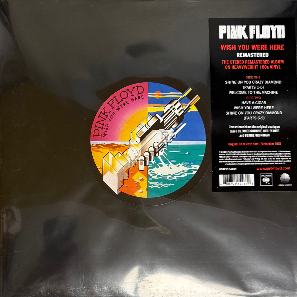 Pink Floyd ‎– Wish You Were Here (Европа 2025г.)