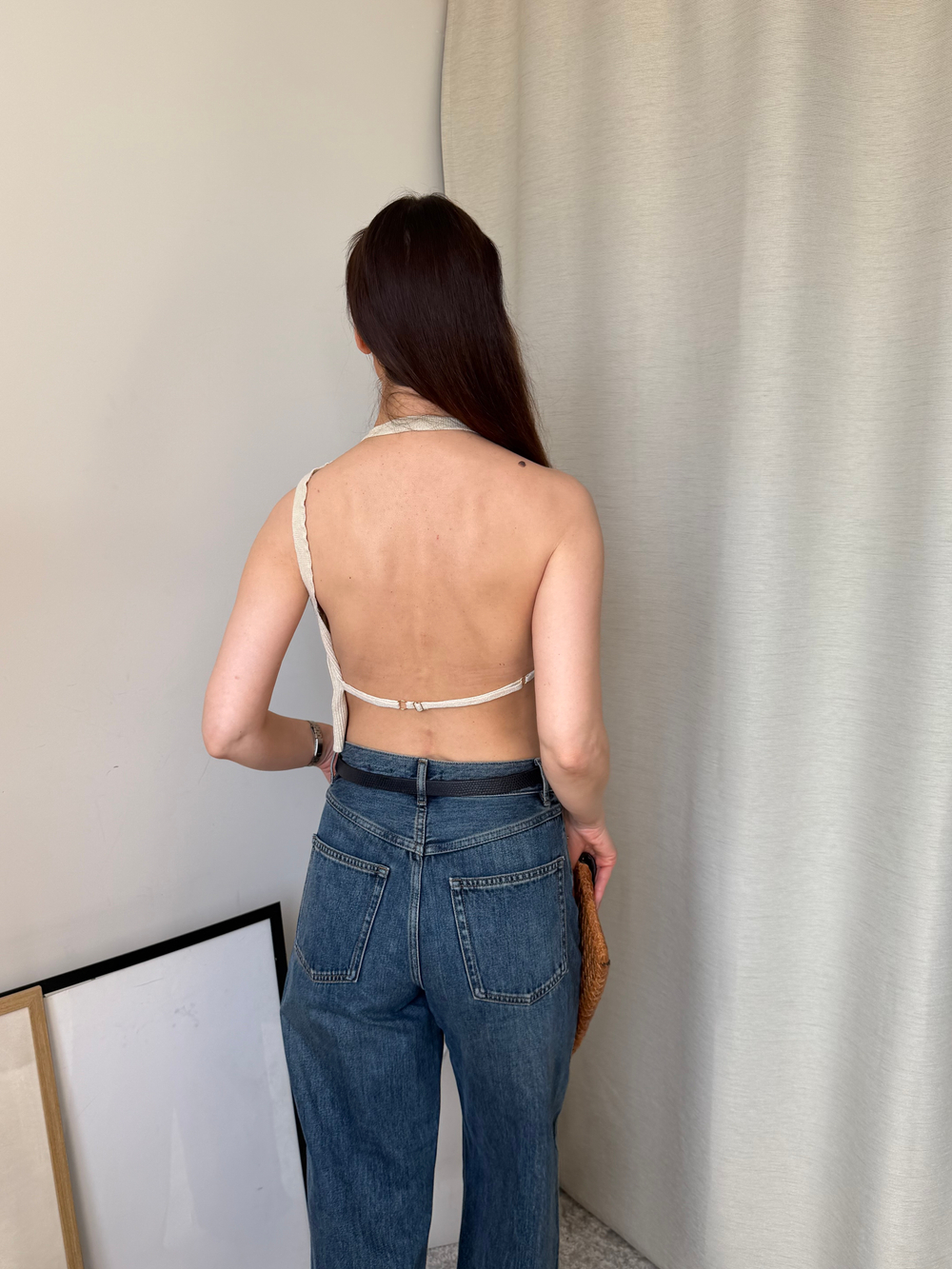 Льняной топ Jacquemus, S