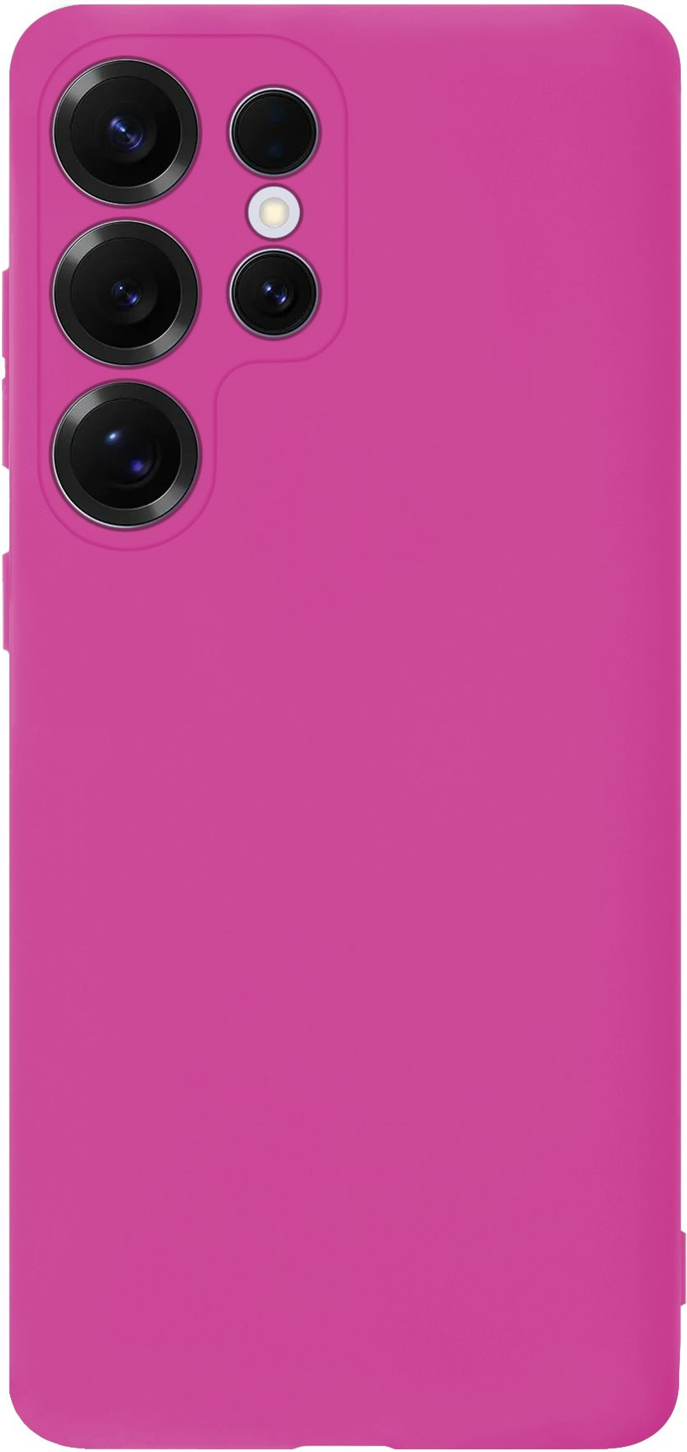 Мягкий Soft Touch чехол из силикона для SAMSUNG GALAXY S25 ULTRA с бархатной подкладкой