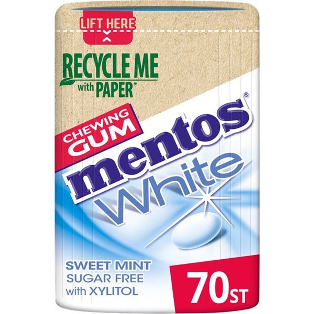 Жевательная резинка Mentos White Sween Mint 105гр