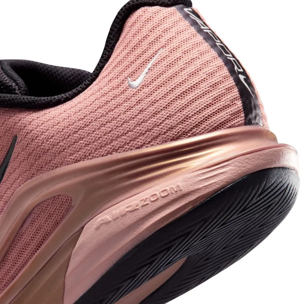 Женские Кроссовки теннисные Nike Zoom Vapor 12 Premium - metallic red/bronze/pure platinum