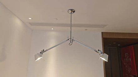 Ceiling design lamp Tolomeo Micro by Artemide (2 lampshade )