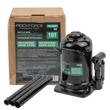 Домкрат бутылочный 10т RockForce RF-TH810001 BIG