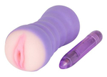 Мастурбатор-вагина с вибрацией Gina s Vibrating Pussy (Цвет: телесный)