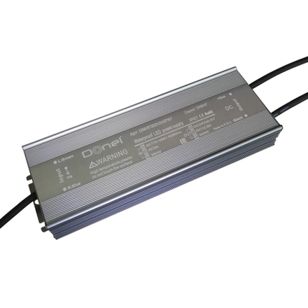 Donel блок питания 300Вт, DC24В, 12,5А, IP67, 228х72х32мм, серия DN8HF