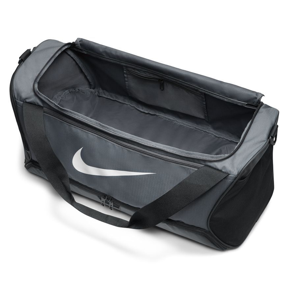 Сумка спортивная Nike Brasilia 9.5 Training Duffel Bag - iron grey/black/white