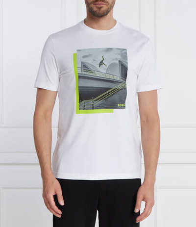 Футболка Tee 10 BOSS GREEN - белый(50507028)