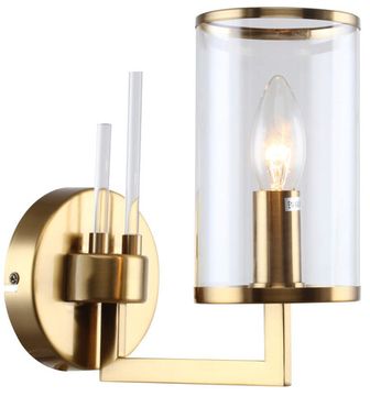 Светильник настенный 1*Е14 1046/05/01W бронза Vase Stilfort