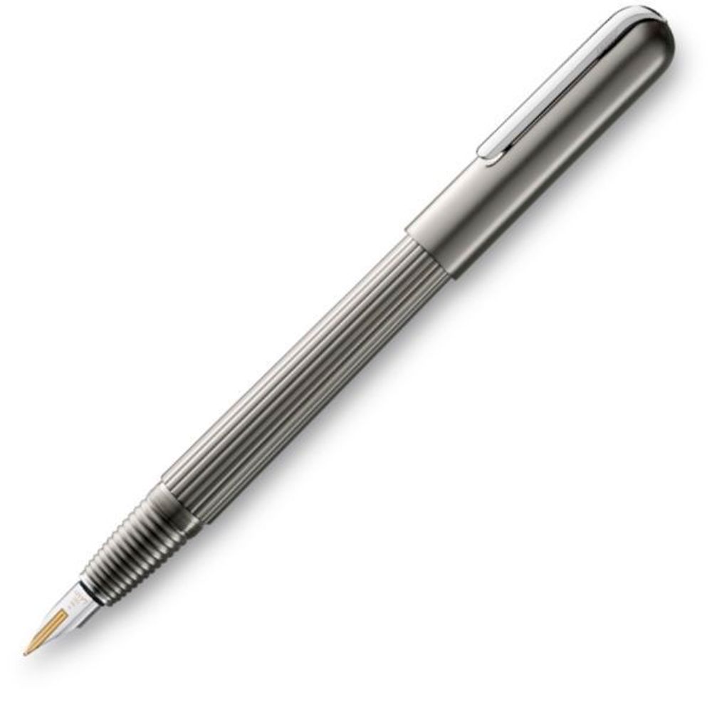 Перьевая ручка Lamy Imporium 093 титан/платина перо Fg (4027942)