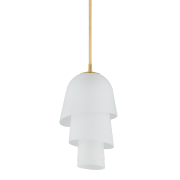 Corbett Hela Pendant, 46 cm, Vintage Brass