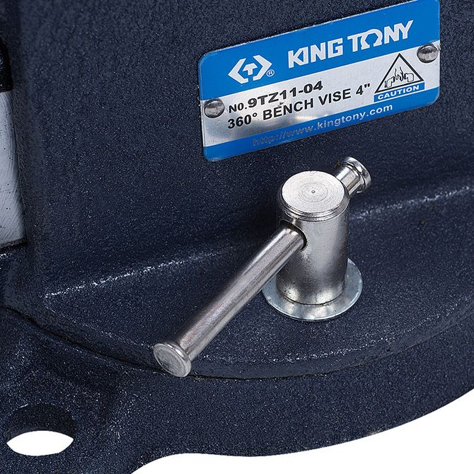 KING TONY (9TZ11-04) Тиски слесарные 100 мм