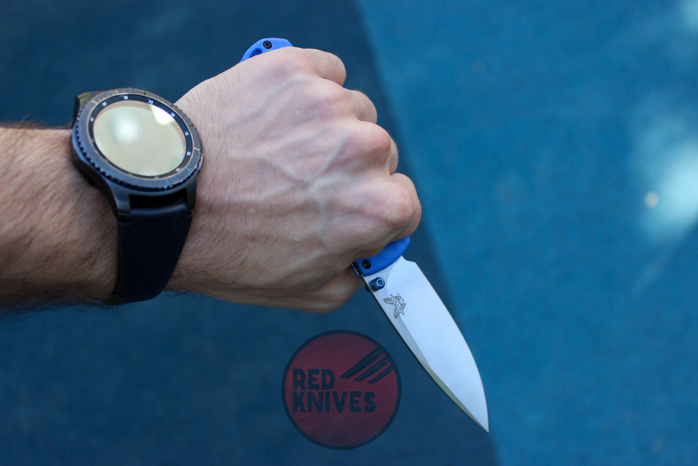 Нож Benchmade 535 Bugout - G10 - Синий BMCU535-SS-20CV-G10-BLU