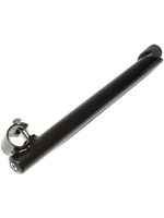 Шток штырь держатель руля D25.4mm L300mm черный для велосипеда