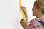 Малярная лента для чётких линий окраски tesa® PLUS 4334, жёлтая