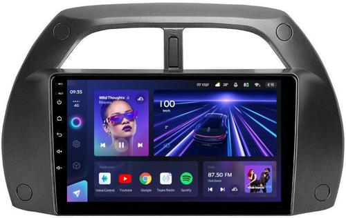 Магнитола для Toyota RAV4 2 2000-2003 - Teyes CC3 монитор 9" QLED на Android 10, Быстрая, CarPlay, 4G SIM-слот